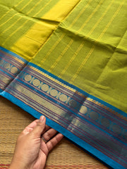 RF842 Green shade Kanchi cotton saree ~ Silk Saree inspired
