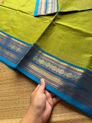RF842 Green shade Kanchi cotton saree ~ Silk Saree inspired