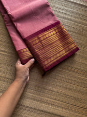RF1248 Pastel Pink Shade Kanchi Cotton Saree ~ Silk Saree Inspired