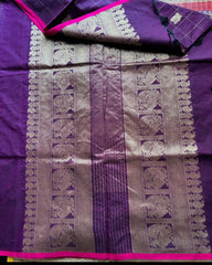 Kanchi Cotton Annam Pattern Rich Pallu Saree
