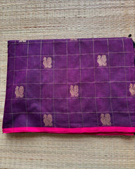 Kanchi Cotton Annam Pattern Rich Pallu Saree