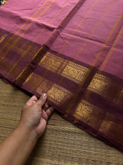 RF941 Light pink shade Kanchi cotton saree