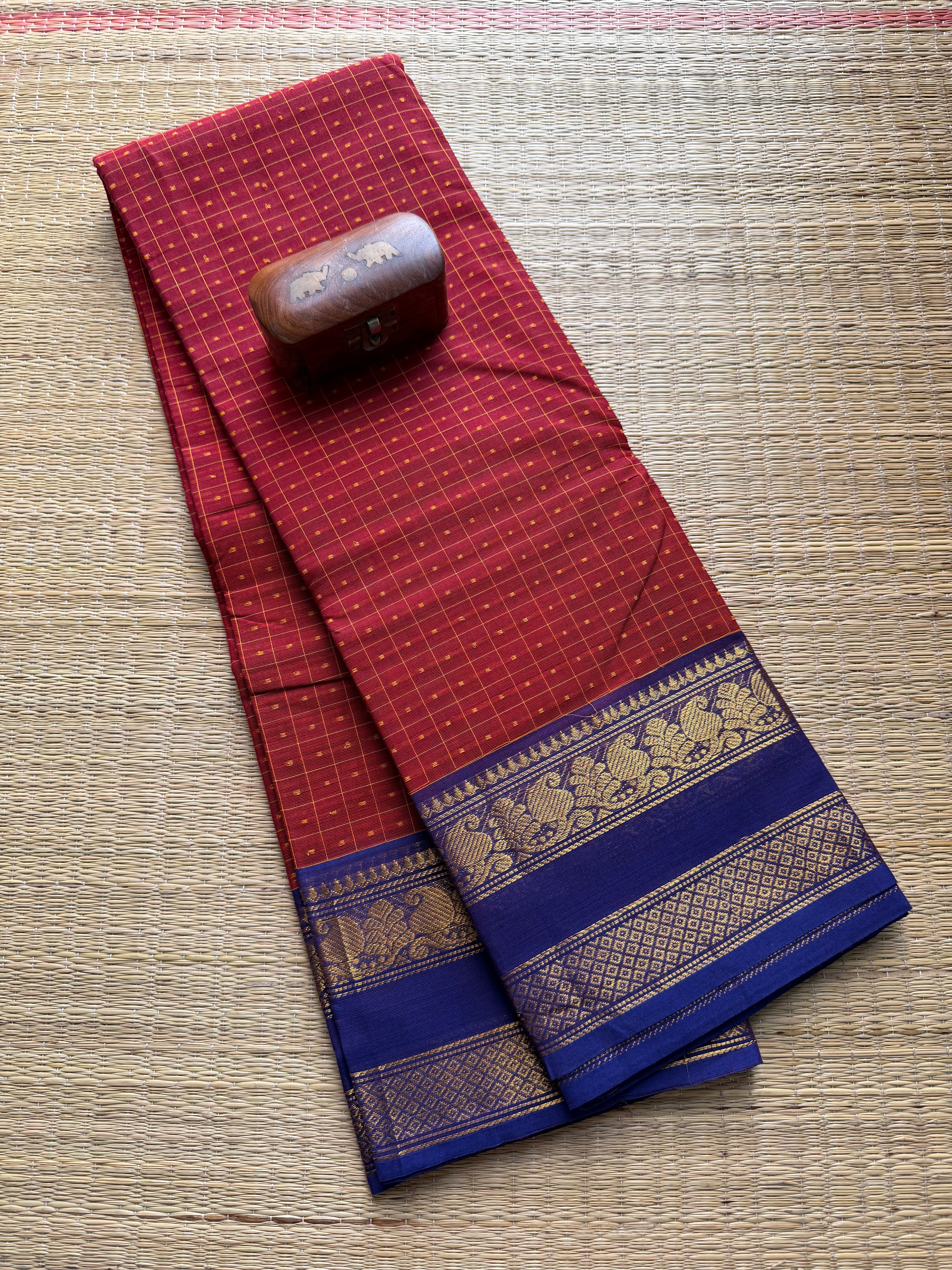 Lakshadeepam / 1000 Buttas Kanchi Cotton Sarees