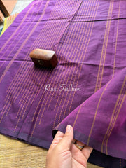 RF87 Monotone Purple Shade Premium & soft Kanchi Cotton Saree