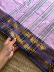 RF1142 Pastel shade Kanchi cotton saree