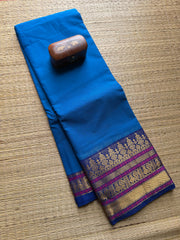 Blue shade Kanchi Cotton Saree