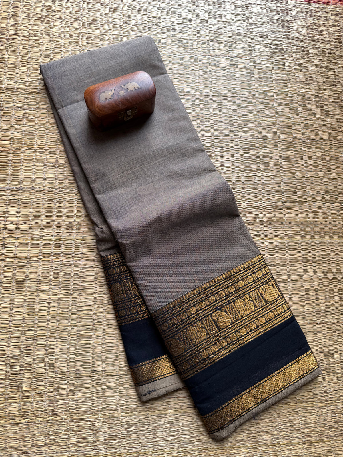 Kanchi Cotton Retta Patta Border